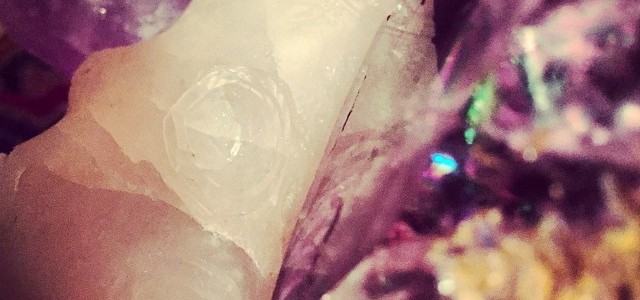 Let there be light! Chumpi Illumination | amethyst crystal | Sacred Center Warwick, NY