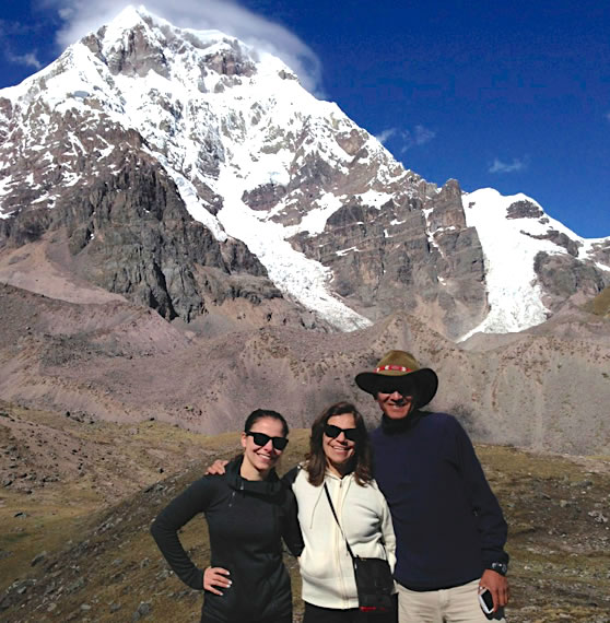Eleanora, Natasha, and Ruli Sacred Center Peru Journey guides | Ausangate